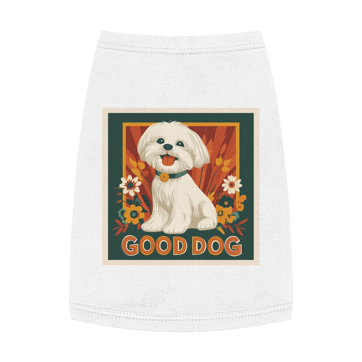 Good Dog Vintage Floral Tank — Pet Lover Gift Dog Mom | Root to Peak