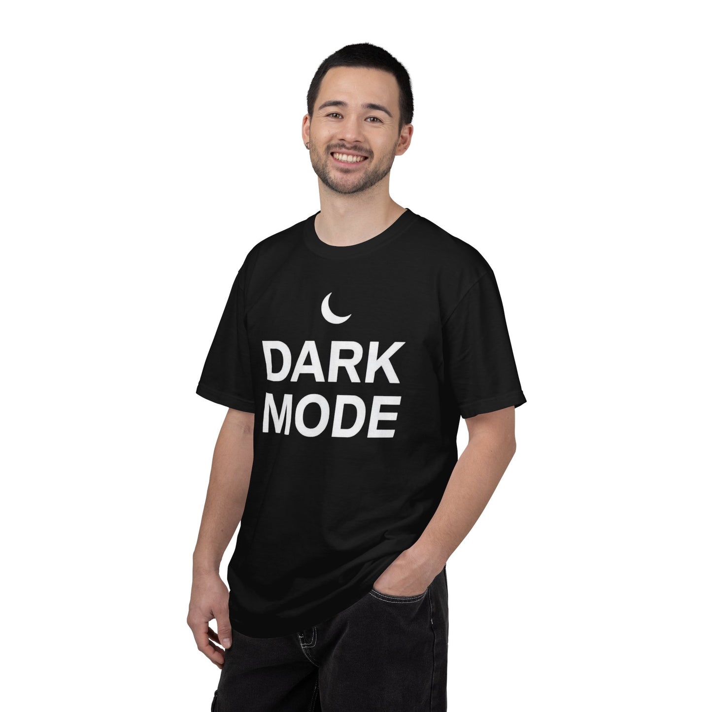 Dark Mode Moon Graphic Tee — Developer Night Owl Gift | Root to Peak