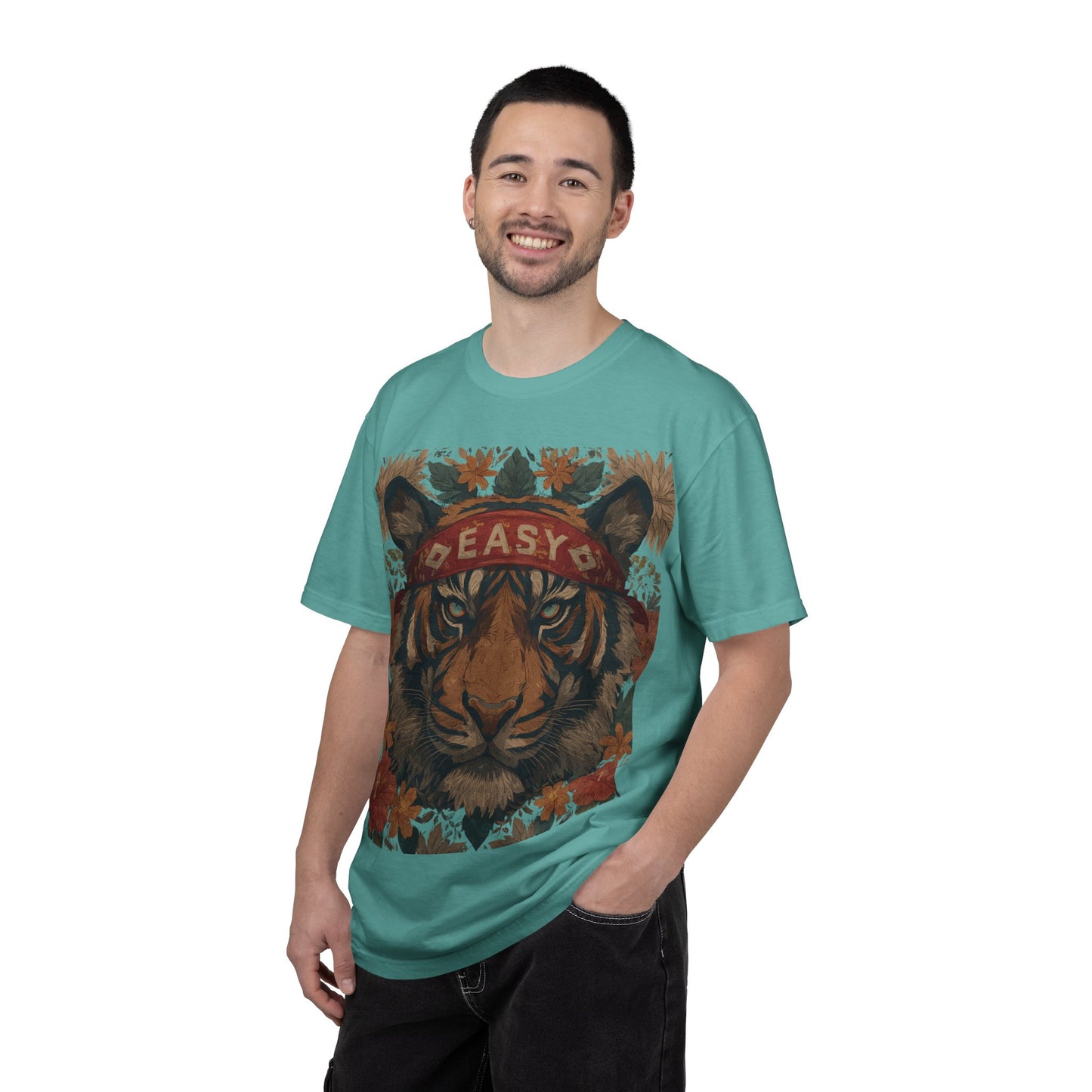 Easy Tiger Vintage Bandana Tee — Wildlife Graphic Gift | Root to Peak