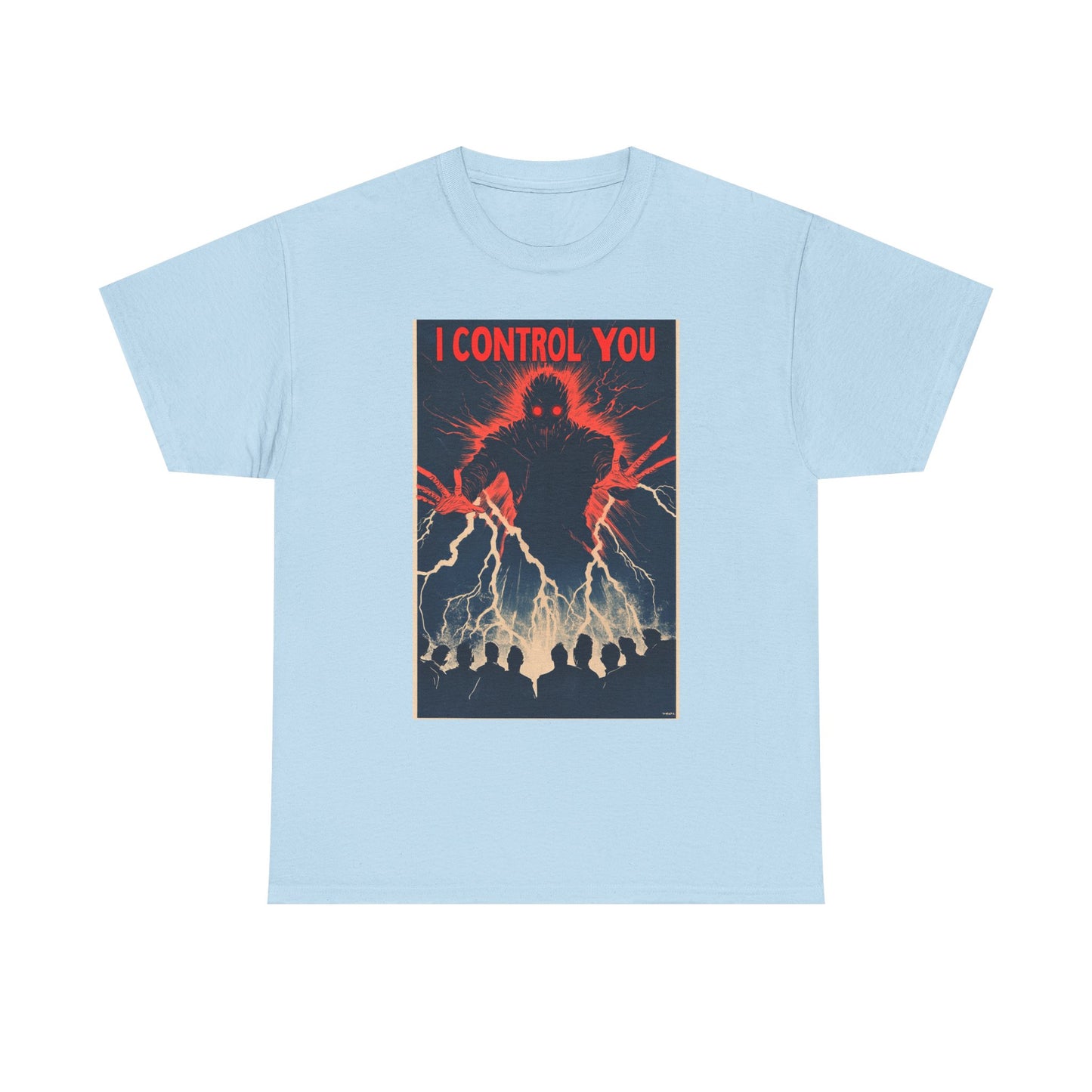 I Control You Graphic Tee — Mind Control Brainwave Art T-Shirt | Root to Peak