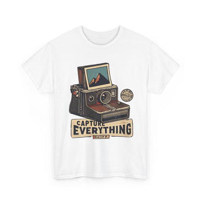 Capture Everything Camera Tee — Photographer Gift Vintage | Root to Peak
