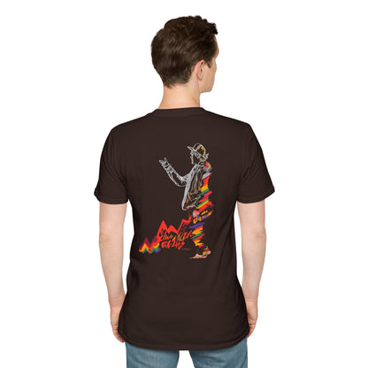 Stand Out Vaporwave Guitarist Tee — Retro Music Aesthetic | Root to Peak