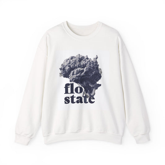 Flow State Crewneck Sweatshirt — Deep Work Focus Gift | Root to Peak