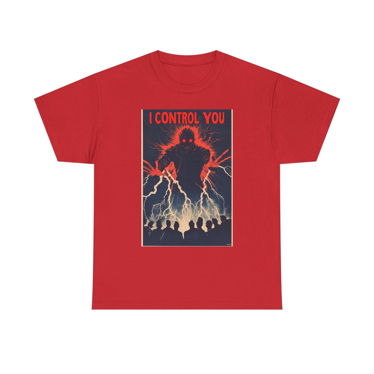 I Control You Graphic Tee — Mind Control Brainwave Art T-Shirt | Root to Peak