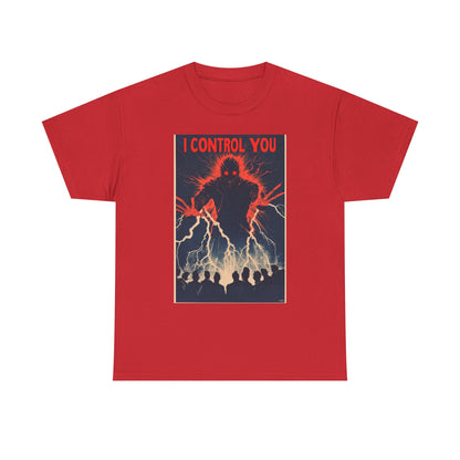 I Control You Graphic Tee — Mind Control Brainwave Art T-Shirt | Root to Peak