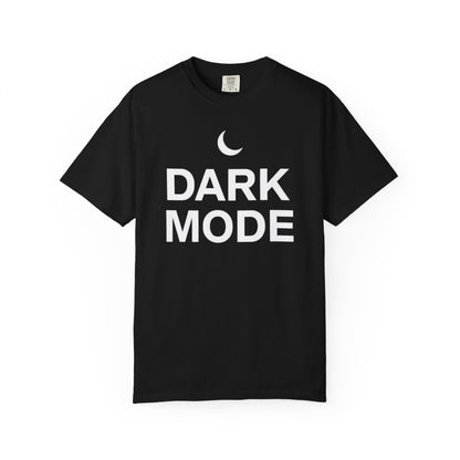 Dark Mode Moon Graphic Tee — Developer Night Owl Gift | Root to Peak