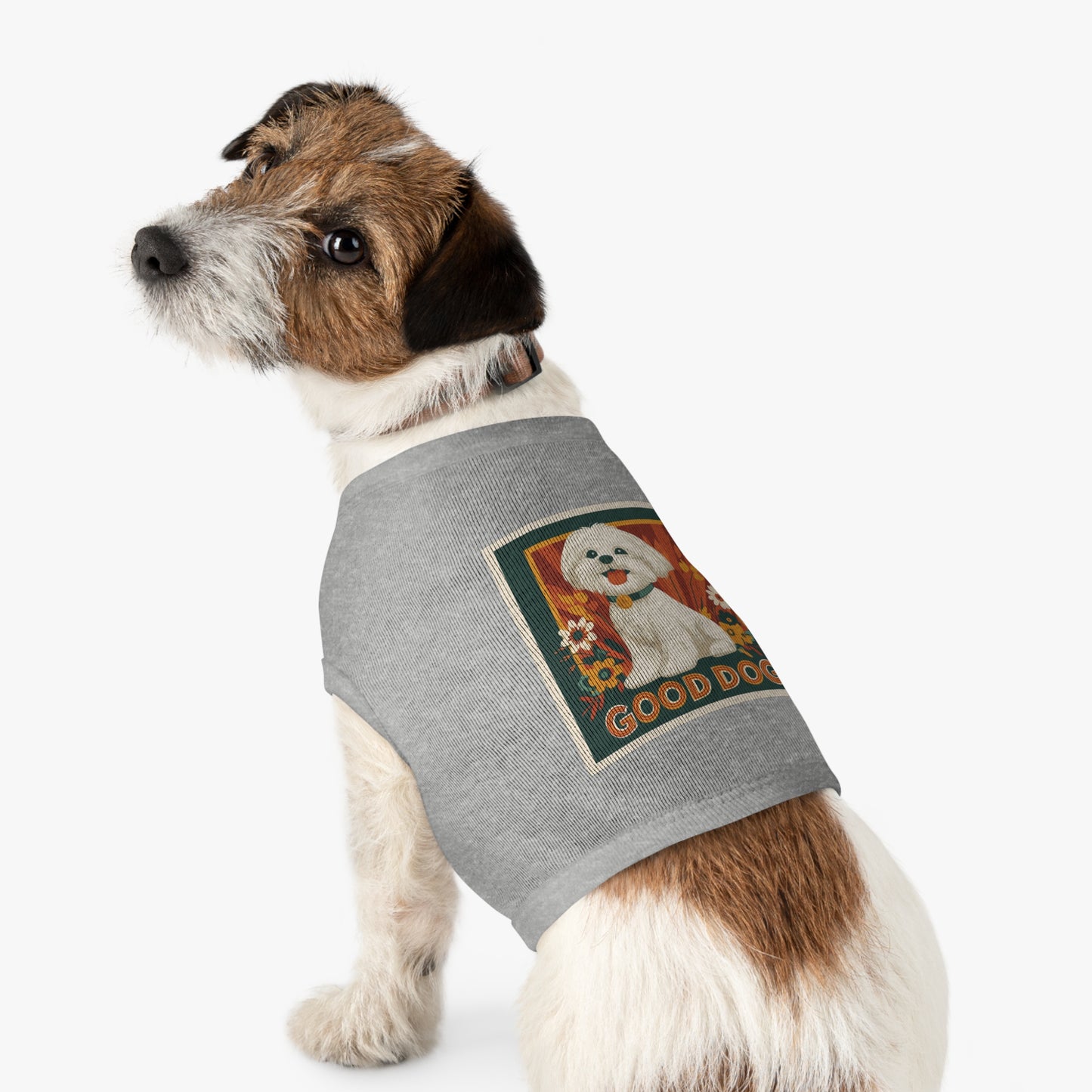 Good Dog Vintage Floral Tank — Pet Lover Gift Dog Mom | Root to Peak