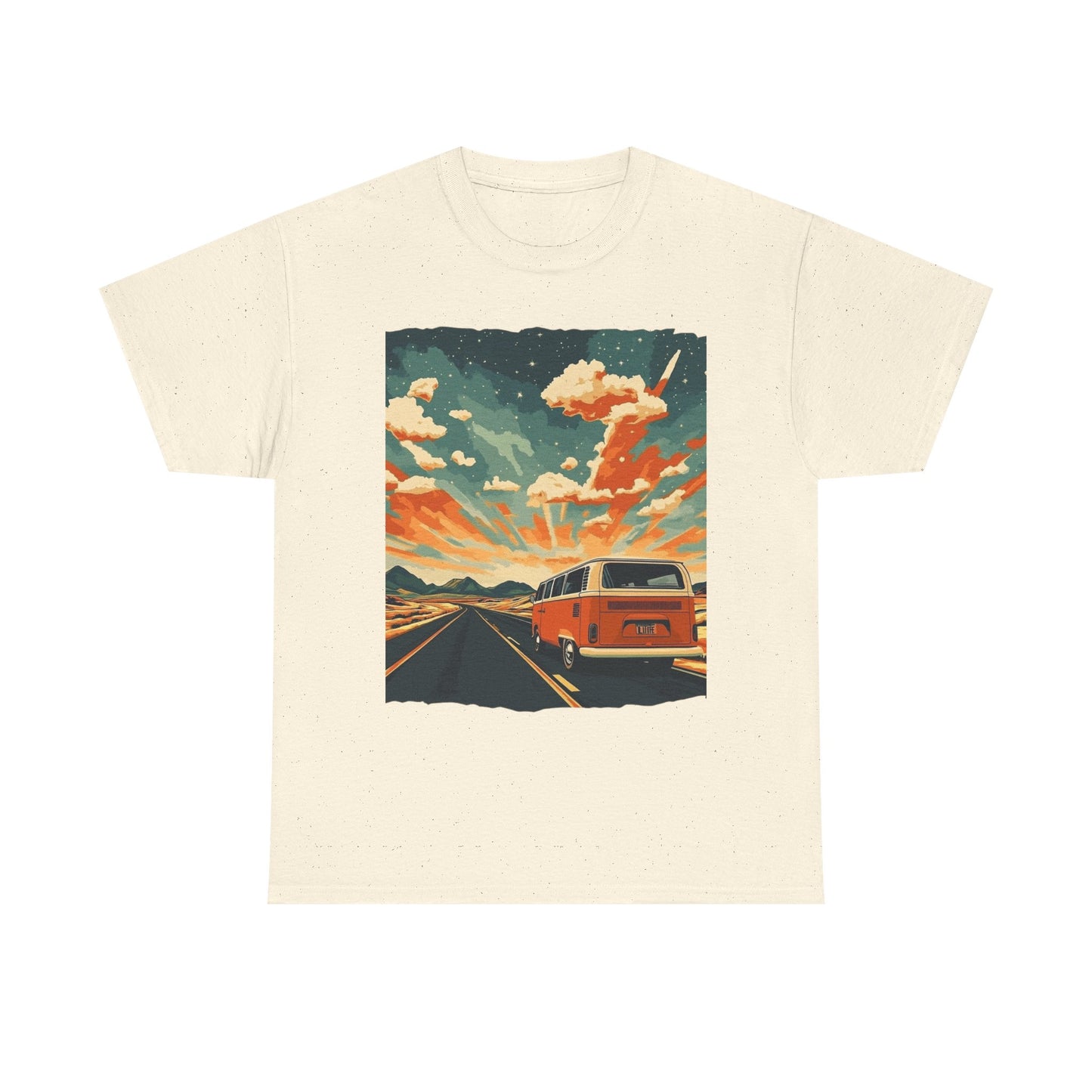 Van Life Adventure Graphic Tee — Road Trip Nomad Travel Gift | Root to Peak