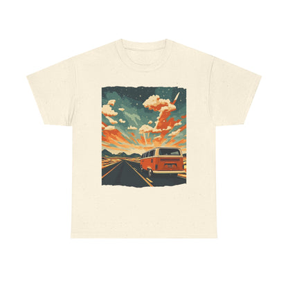 Van Life Adventure Graphic Tee — Road Trip Nomad Travel Gift | Root to Peak