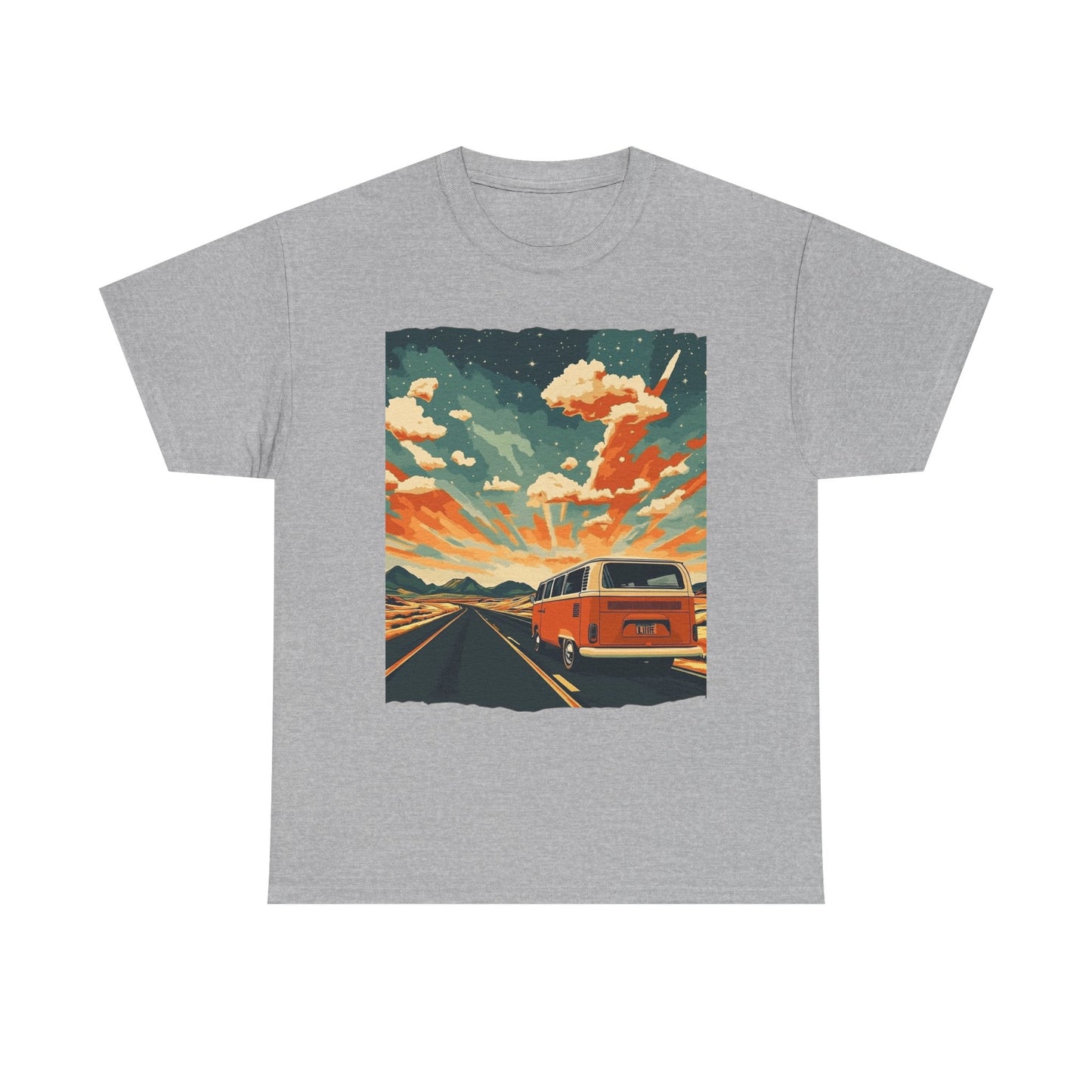 Van Life Adventure Graphic Tee — Road Trip Nomad Travel Gift | Root to Peak