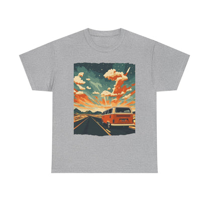 Van Life Adventure Graphic Tee — Road Trip Nomad Travel Gift | Root to Peak