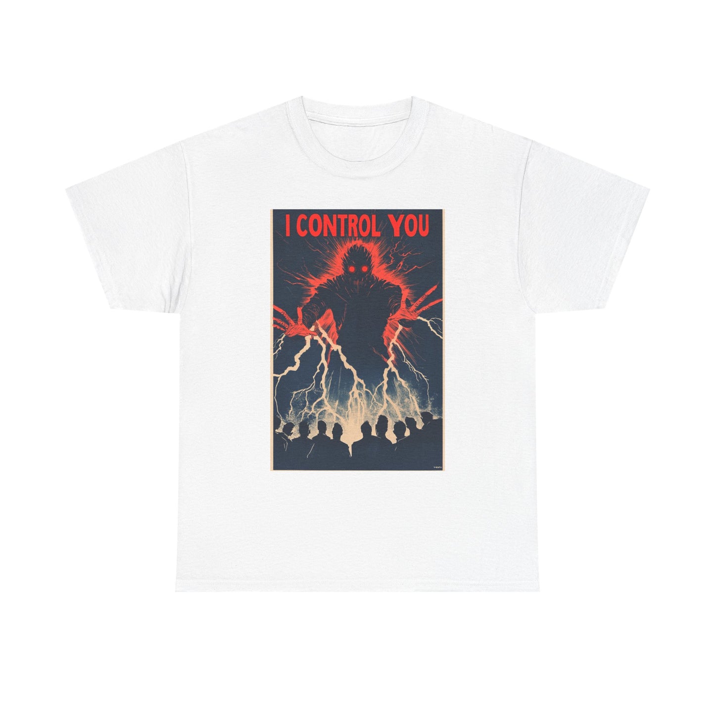 I Control You Graphic Tee — Mind Control Brainwave Art T-Shirt | Root to Peak