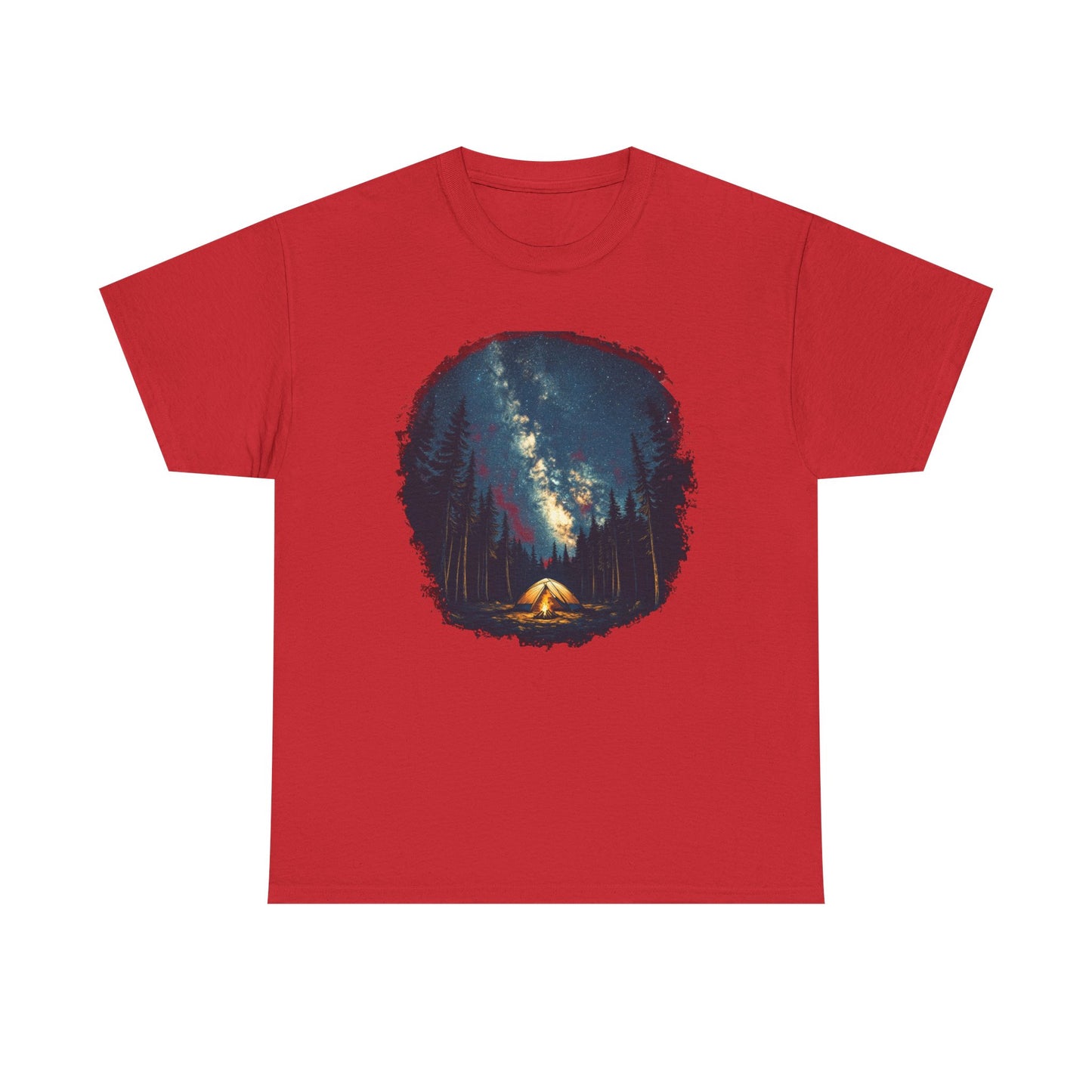 Camping Under the Stars Tee — Night Sky Milky Way Outdoor | Root to Peak