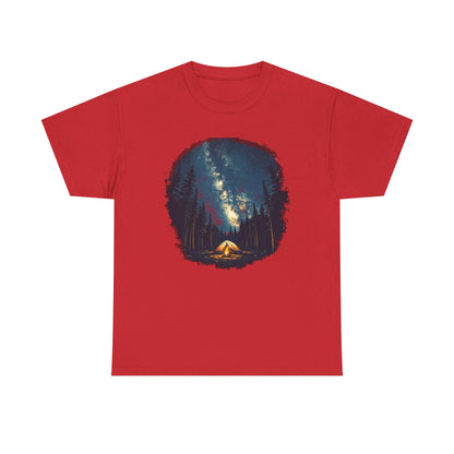 Camping Under the Stars Tee — Night Sky Milky Way Outdoor | Root to Peak