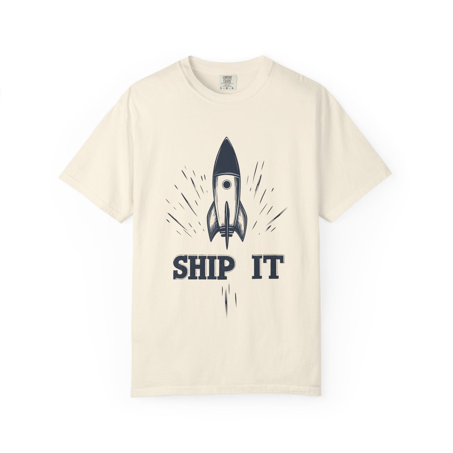 Ship It Rocket Tee — Funny Startup Developer Engineer | Root to Peak
