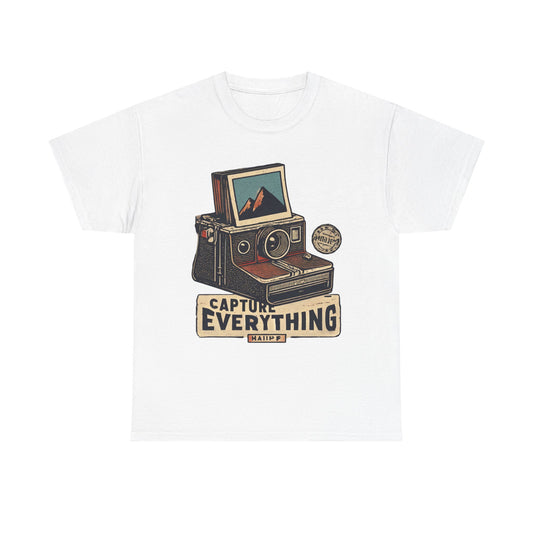 Capture Everything Camera Tee — Photographer Gift Vintage | Root to Peak