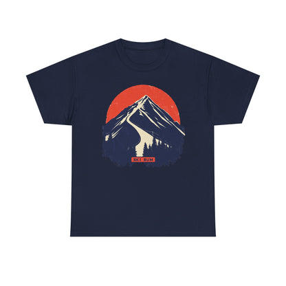 Ski Bum Mountain Graphic Tee — Skier Snow Lover Winter Gift | Root to Peak