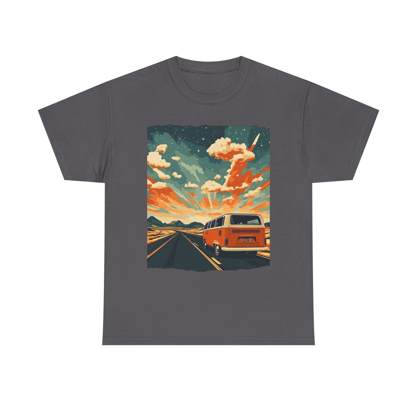 Van Life Adventure Graphic Tee — Road Trip Nomad Travel Gift | Root to Peak