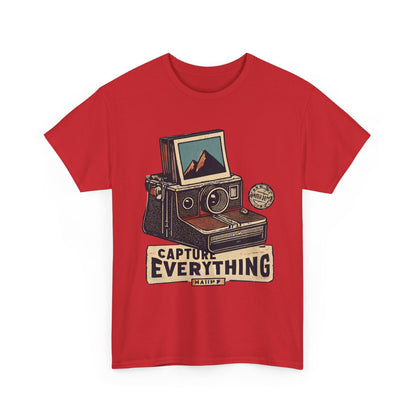 Capture Everything Camera Tee — Photographer Gift Vintage | Root to Peak