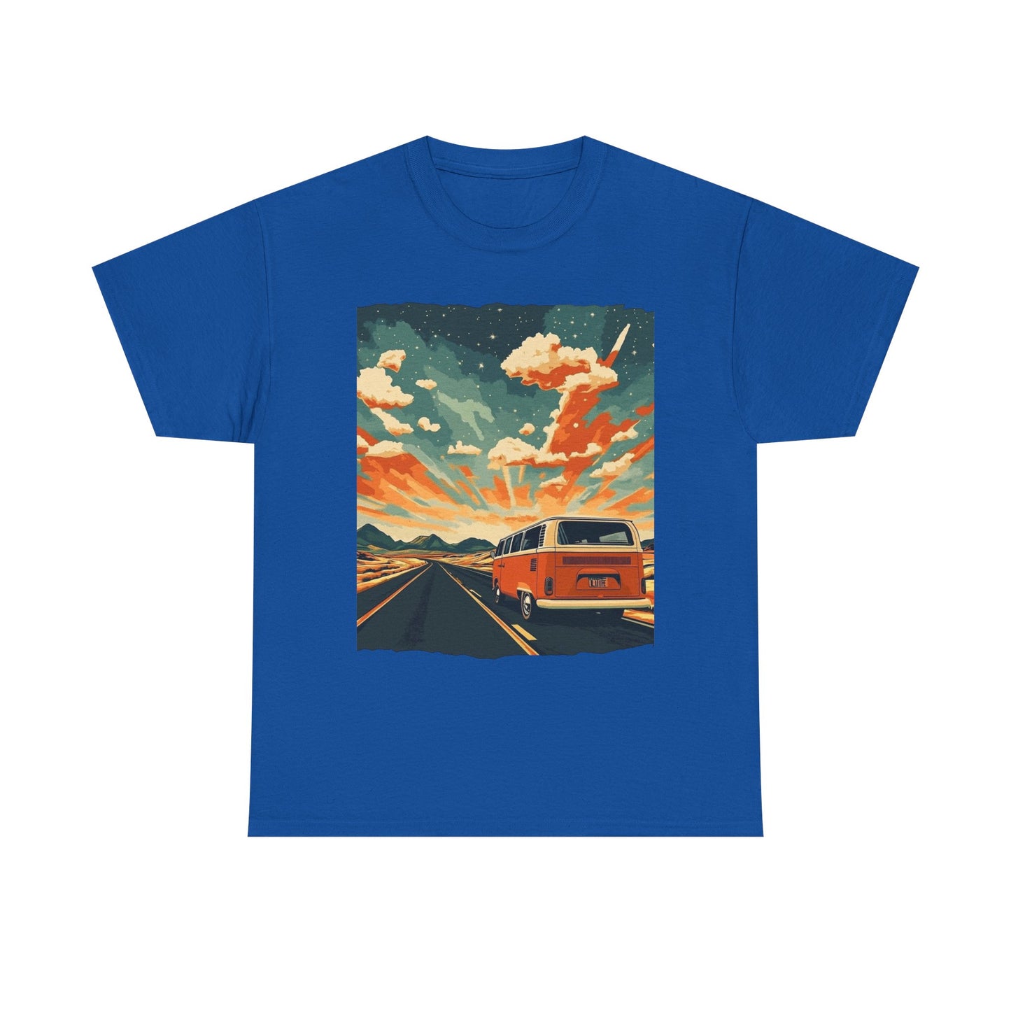 Van Life Adventure Graphic Tee — Road Trip Nomad Travel Gift | Root to Peak