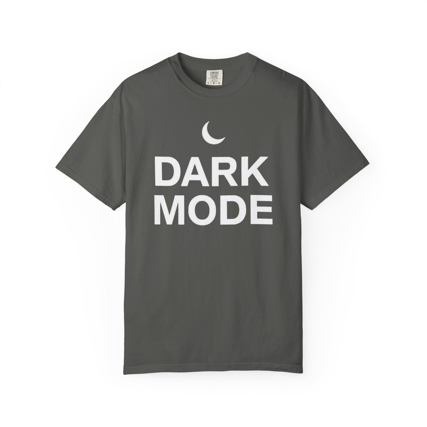 Dark Mode Moon Graphic Tee — Developer Night Owl Gift | Root to Peak