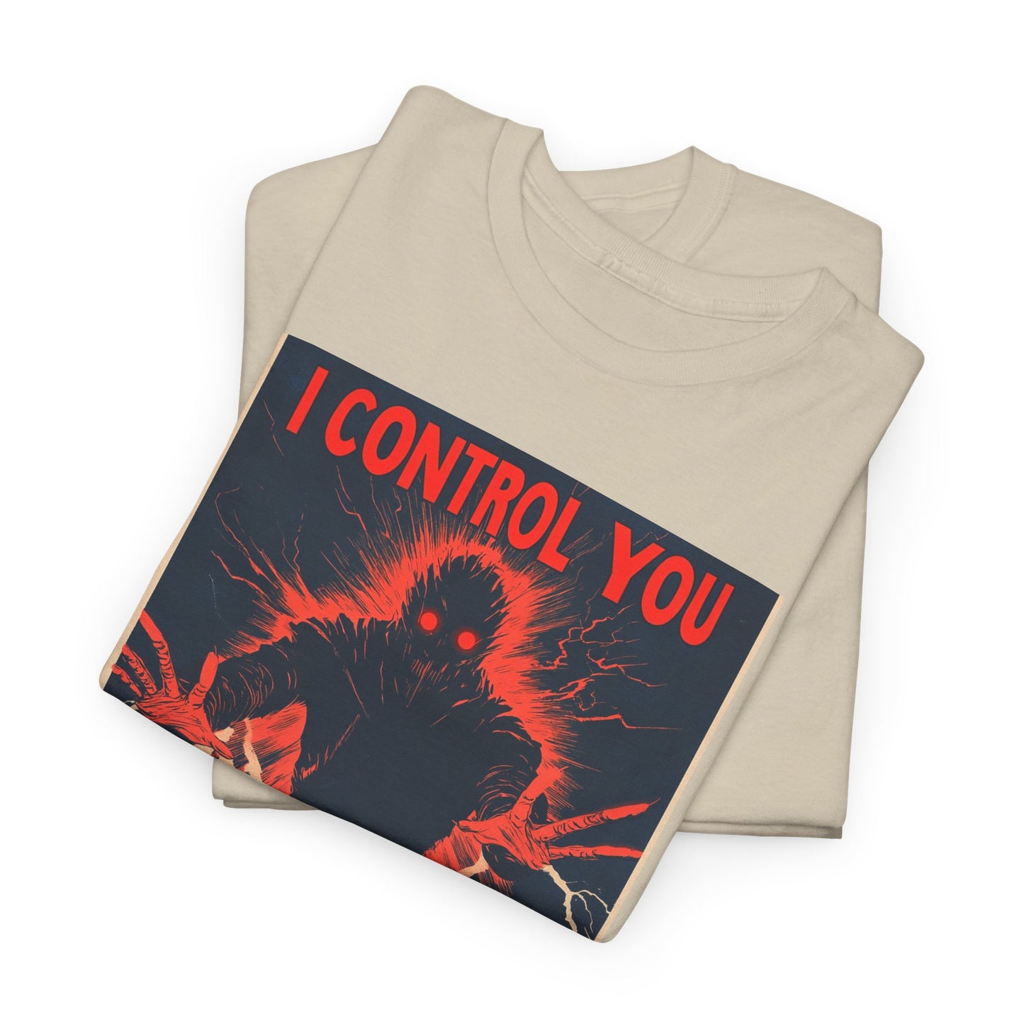 I Control You Graphic Tee — Mind Control Brainwave Art T-Shirt | Root to Peak