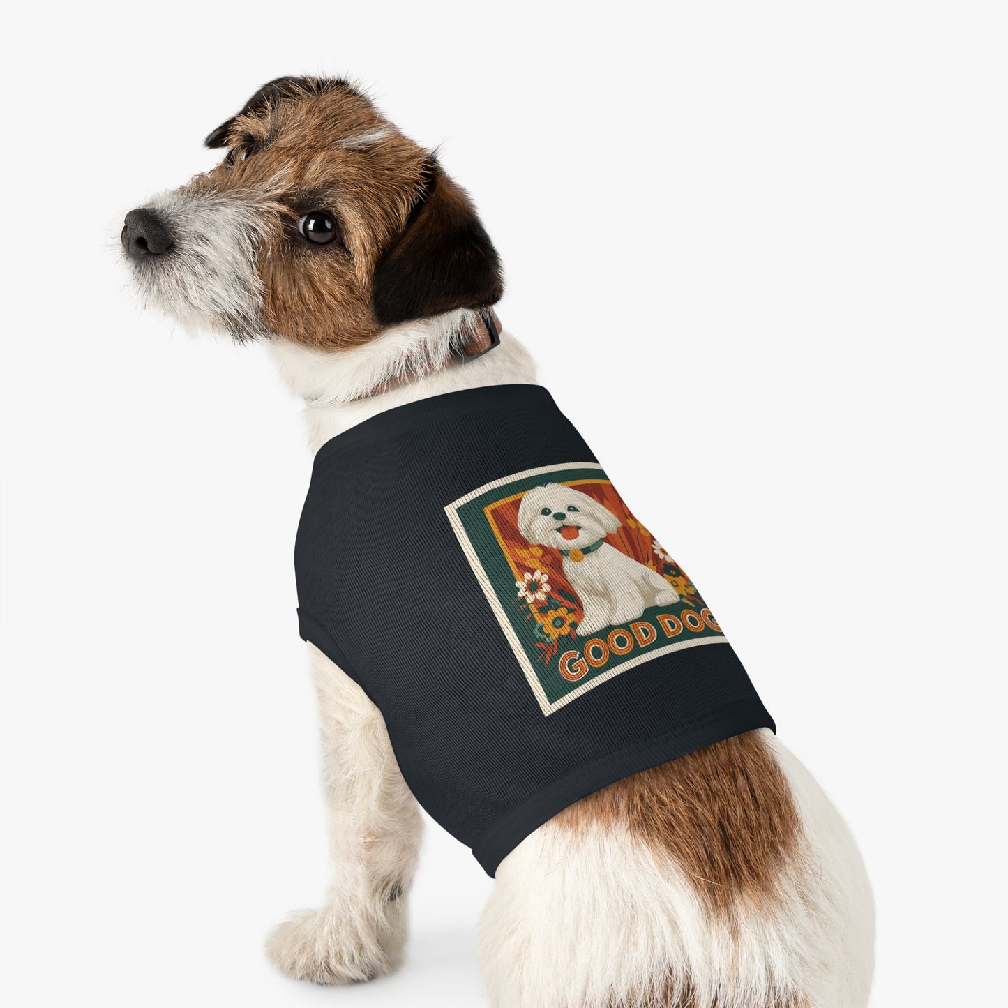 Good Dog Vintage Floral Tank — Pet Lover Gift Dog Mom | Root to Peak