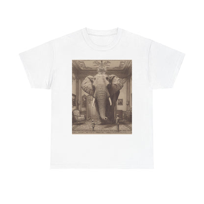 Elephant in the Room Graphic Tee — Funny Idiom Gift | Root to Peak