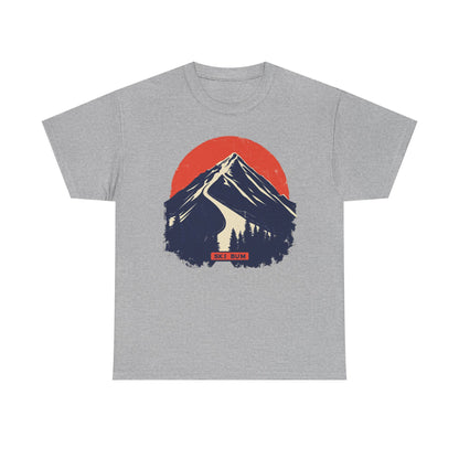Ski Bum Mountain Graphic Tee — Skier Snow Lover Winter Gift | Root to Peak
