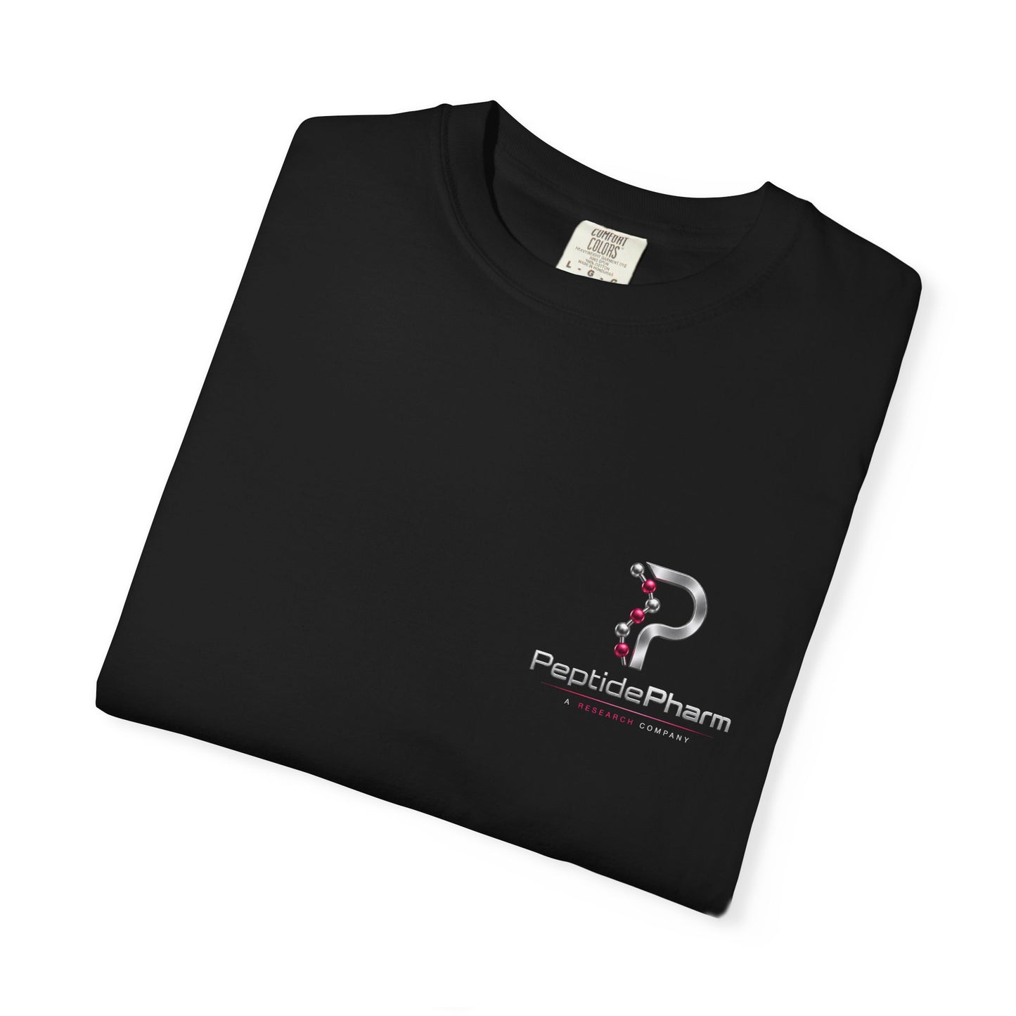 Tina QR - PeptidePharm Unisex Garment-Dyed T-shirt
