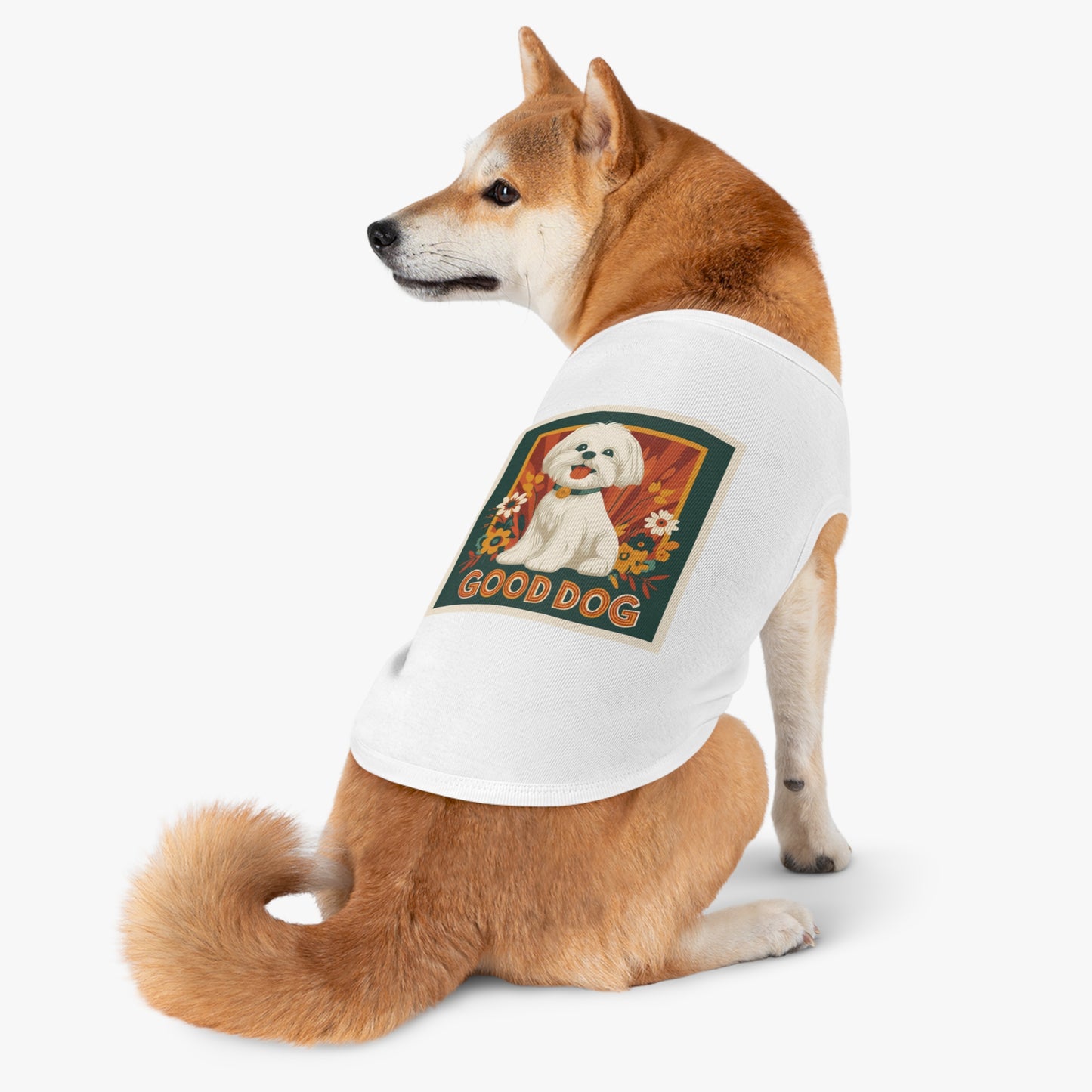 Good Dog Vintage Floral Tank — Pet Lover Gift Dog Mom | Root to Peak