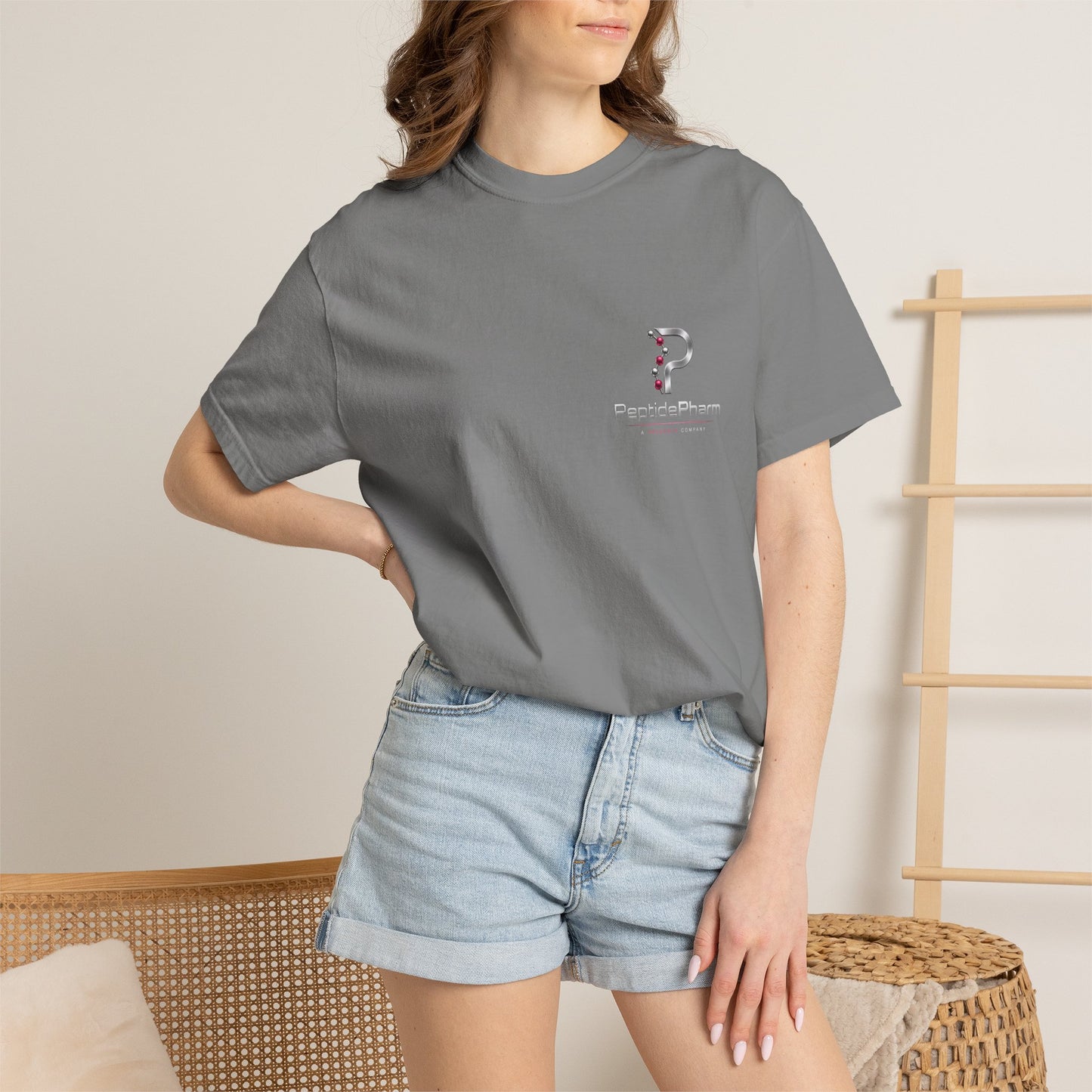 Daniel QR PeptidePharm Unisex Garment-Dyed T-shirt