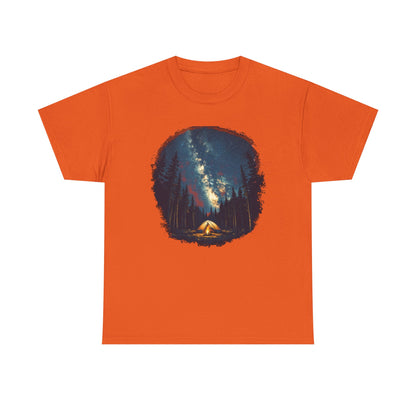 Camping Under the Stars Tee — Night Sky Milky Way Outdoor | Root to Peak