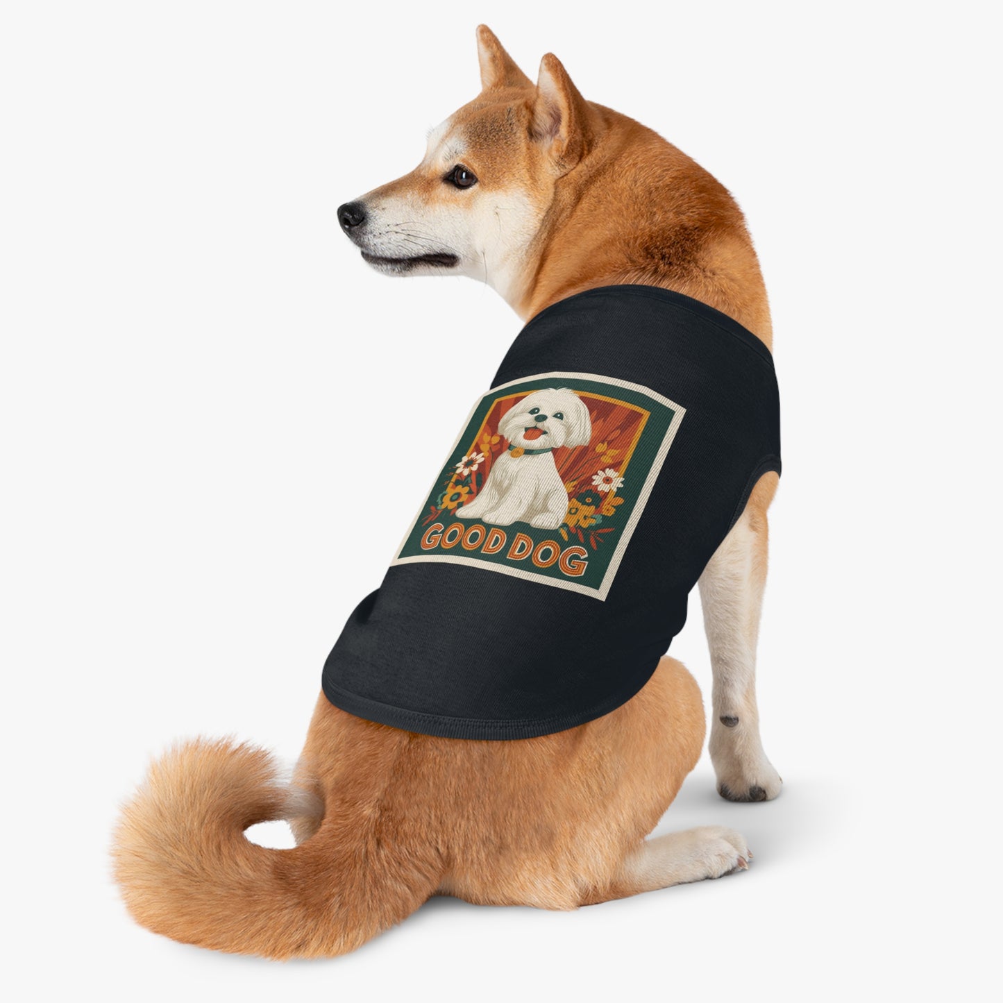 Good Dog Vintage Floral Tank — Pet Lover Gift Dog Mom | Root to Peak