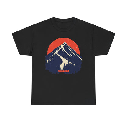 Ski Bum Mountain Graphic Tee — Skier Snow Lover Winter Gift | Root to Peak