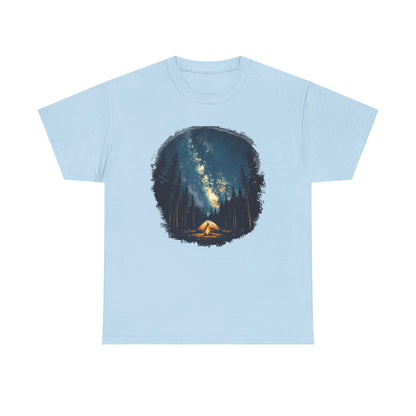 Camping Under the Stars Tee — Night Sky Milky Way Outdoor | Root to Peak
