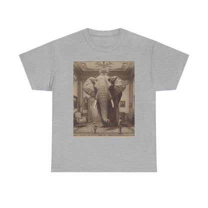 Elephant in the Room Graphic Tee — Funny Idiom Gift | Root to Peak