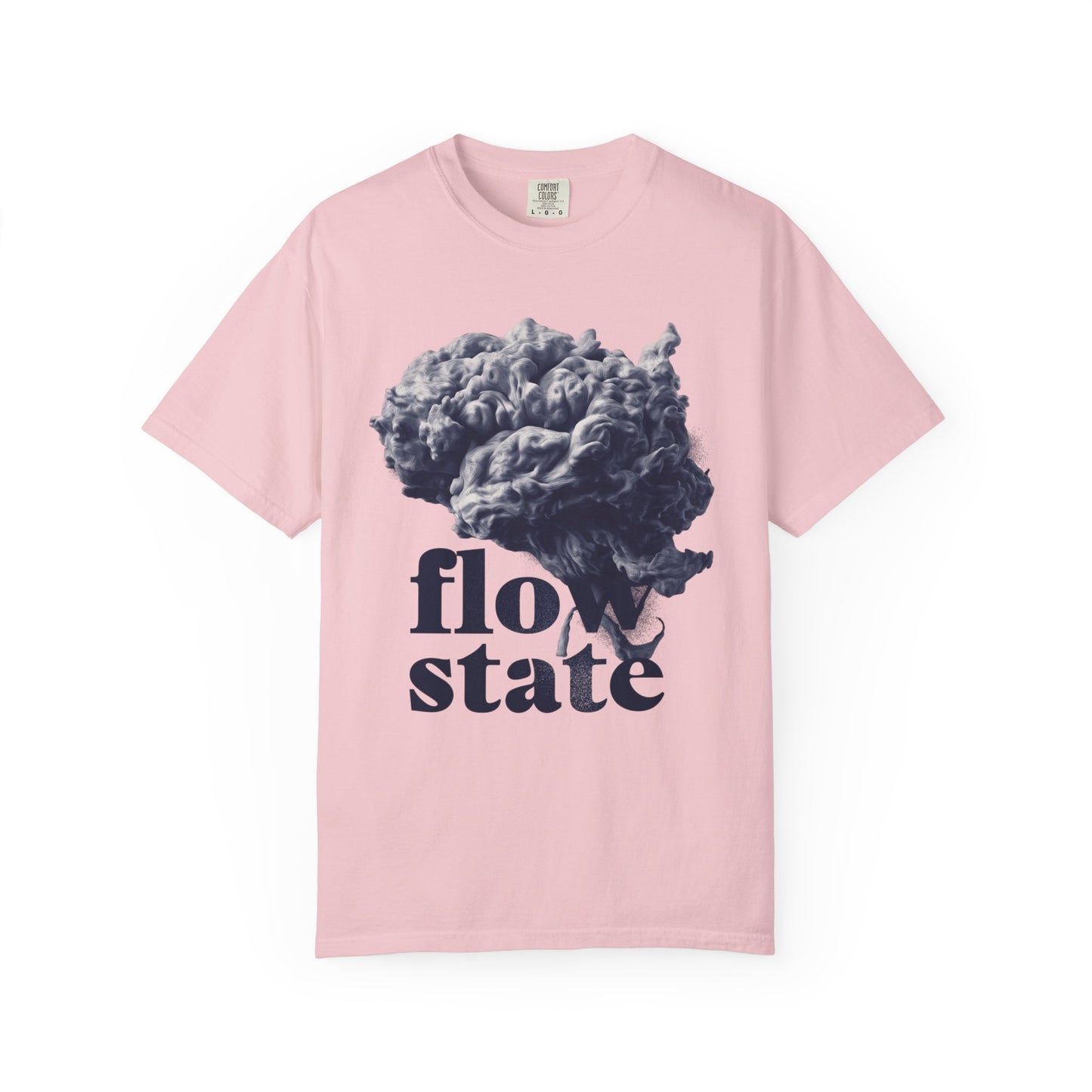 Flow State Smoke Brain Tee — Productivity Focus Graphic | Root to Peak