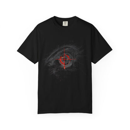 Locked In Eye Graphic Tee — Focus Mindset Athlete Gift | Root to Peak