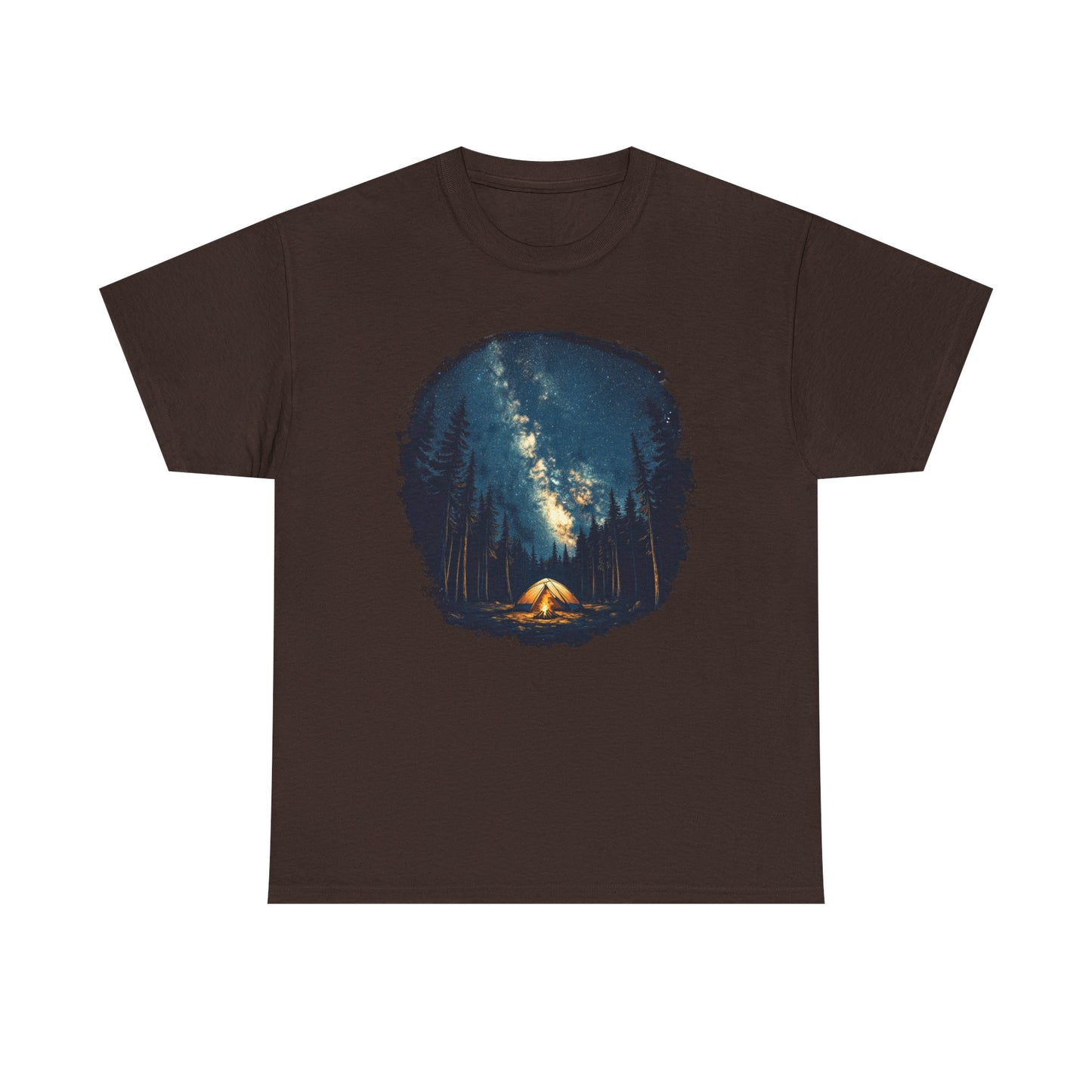 Camping Under the Stars Tee — Night Sky Milky Way Outdoor | Root to Peak