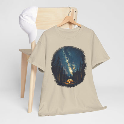 Camping Under the Stars Tee — Night Sky Milky Way Outdoor | Root to Peak