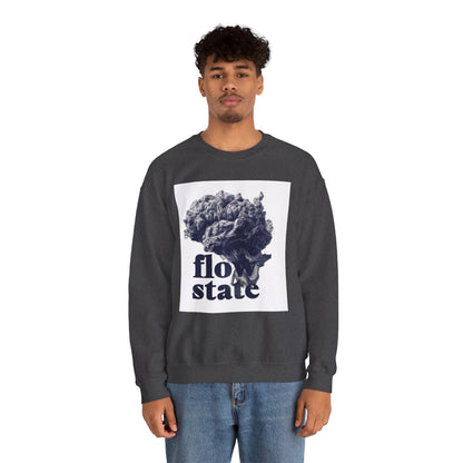 Flow State Crewneck Sweatshirt — Deep Work Focus Gift | Root to Peak