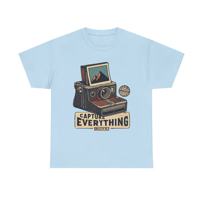 Capture Everything Camera Tee — Photographer Gift Vintage | Root to Peak