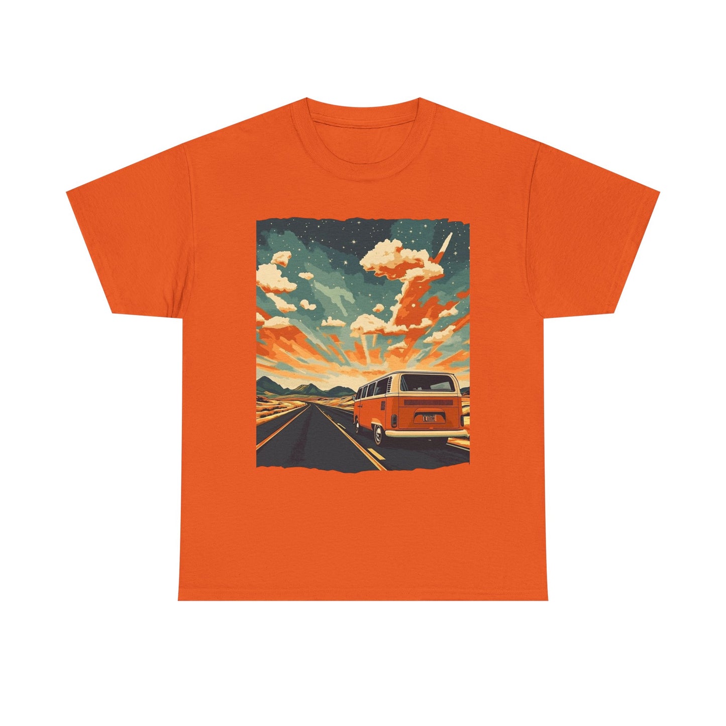 Van Life Adventure Graphic Tee — Road Trip Nomad Travel Gift | Root to Peak