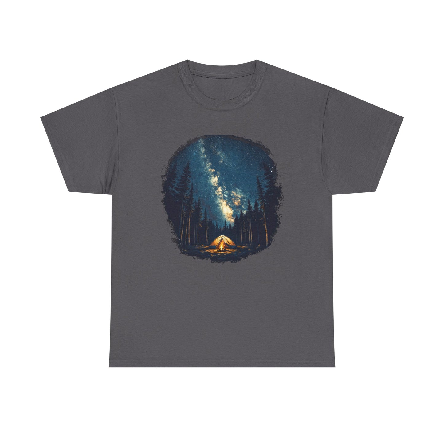 Camping Under the Stars Tee — Night Sky Milky Way Outdoor | Root to Peak