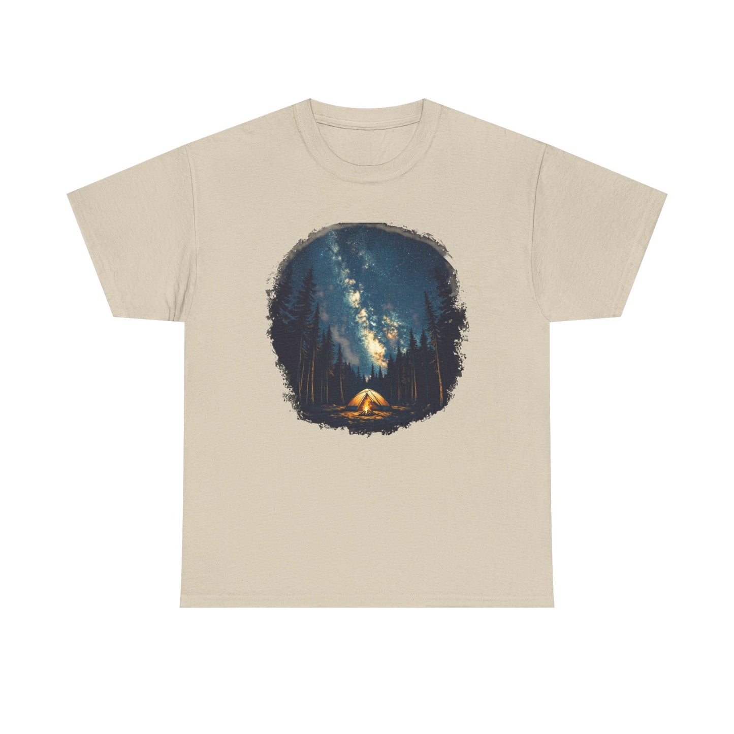 Camping Under the Stars Tee — Night Sky Milky Way Outdoor | Root to Peak