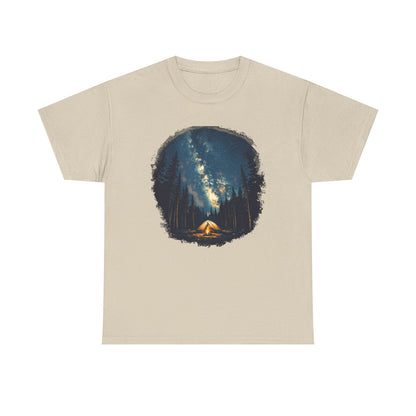Camping Under the Stars Tee — Night Sky Milky Way Outdoor | Root to Peak