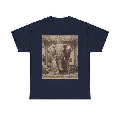 Elephant in the Room Graphic Tee — Funny Idiom Gift | Root to Peak