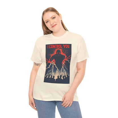 I Control You Graphic Tee — Mind Control Brainwave Art T-Shirt | Root to Peak