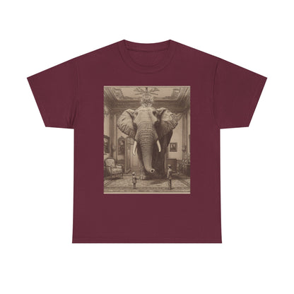 Elephant in the Room Graphic Tee — Funny Idiom Gift | Root to Peak